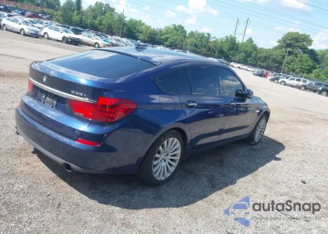 2011 BMW 535I Gran Turismo xDrive из США, поврежденный, VIN WBASP2C57BC338338